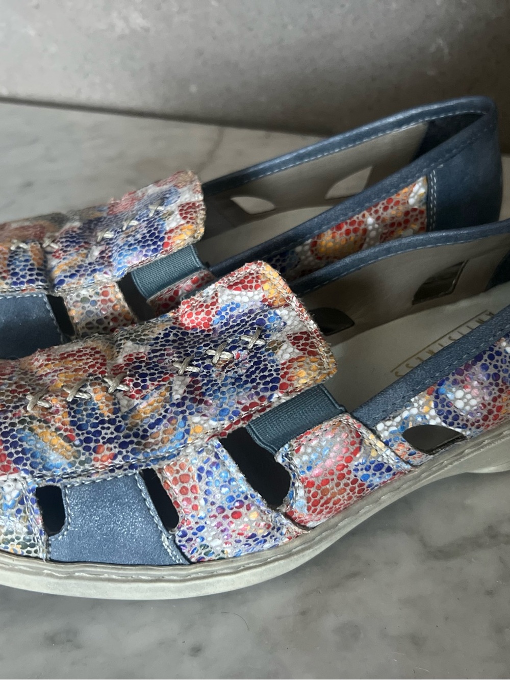 Rieker loafer like shoes